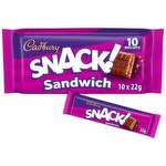Cadbury Snack Sandwich 10 Pack (22 g)